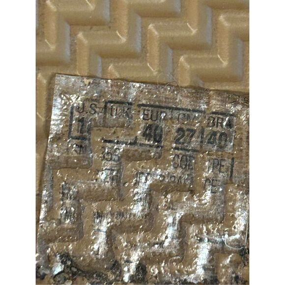 SKECHERS Womens Cork Wedge Sandals Size 10 Gray & Bling - Picture 7 of 10